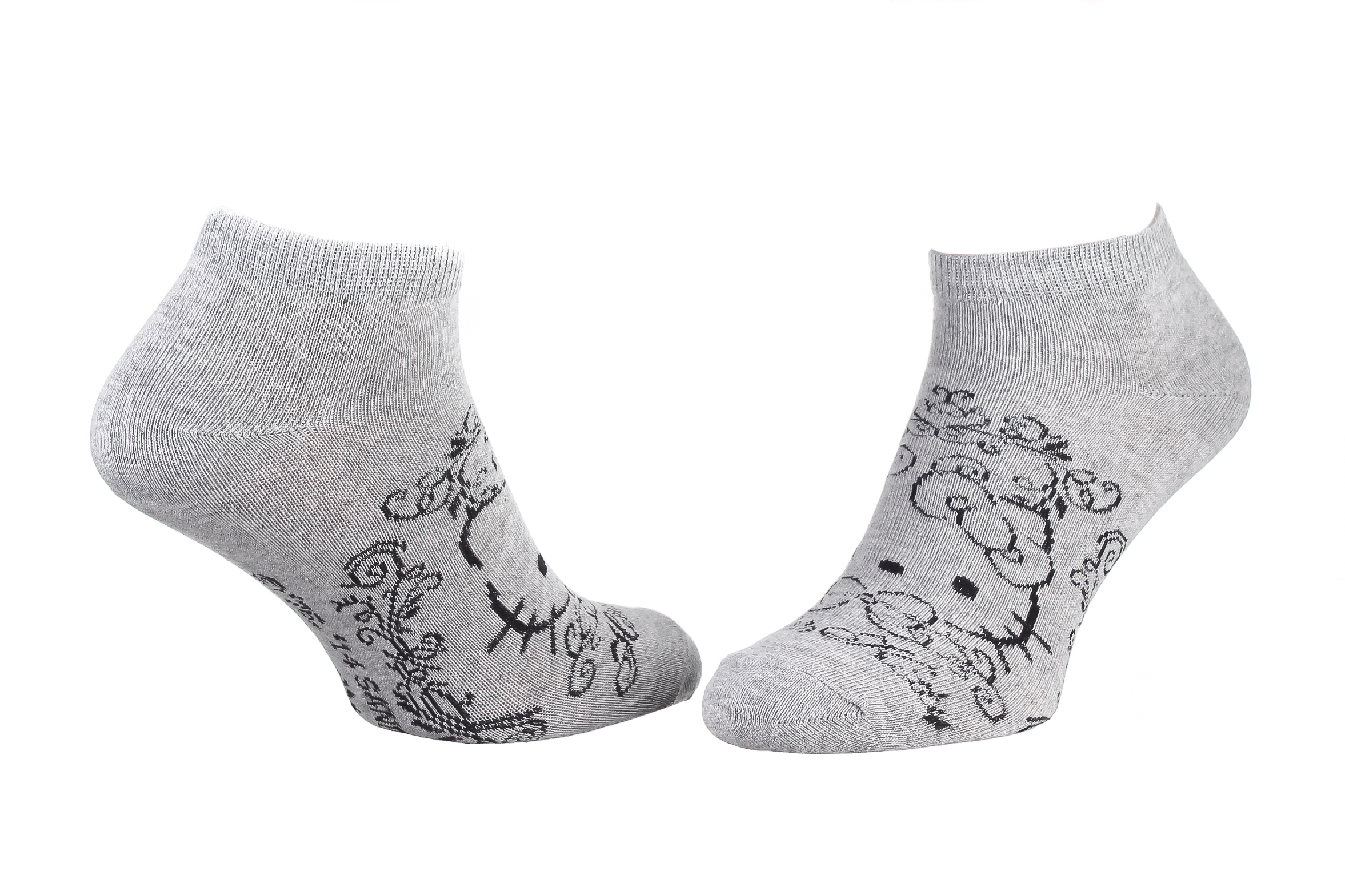 Шкарпетки дитячі Hello Kitty Tete Hk Arabesque 13890712-2 35 - 41 сірі фото1