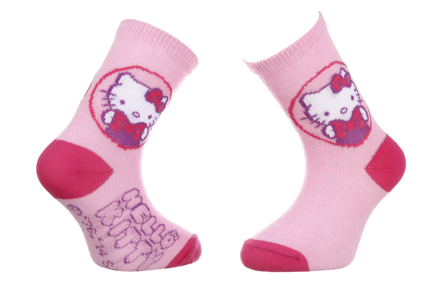 Шкарпетки дитячі Hello Kitty Tete Hk Ecriture 32770-7 19-22 рожеві