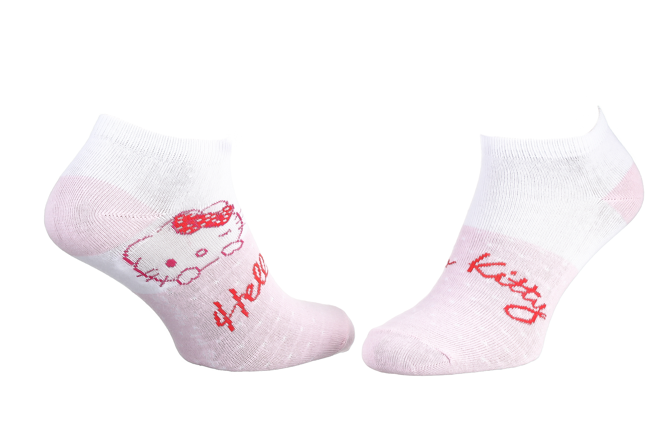 Шкарпетки дитячі Hello Kitty Tete Hk Pois 13890712-8 35 - 41 білі фото1