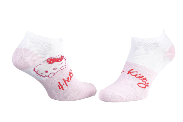 Шкарпетки дитячі Hello Kitty Tete Hk Pois 13890712-8 35 - 41 білі фото