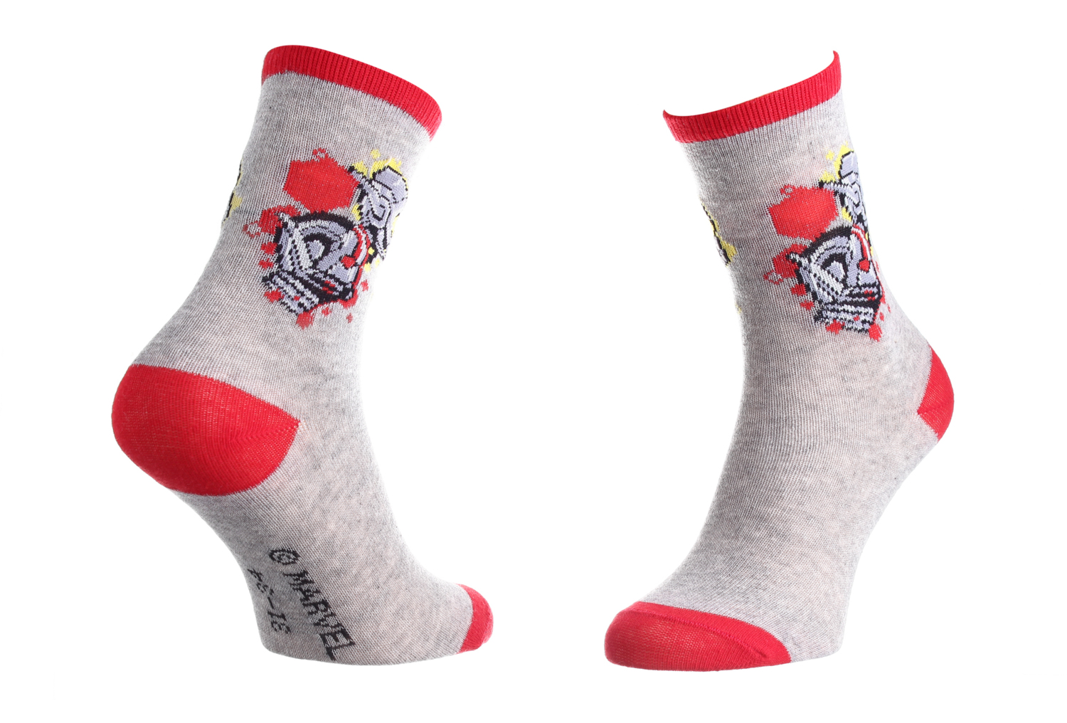 Шкарпетки дитячі Looney Tunes 2 Tetes 83895248-6 31-34 світло-сірі