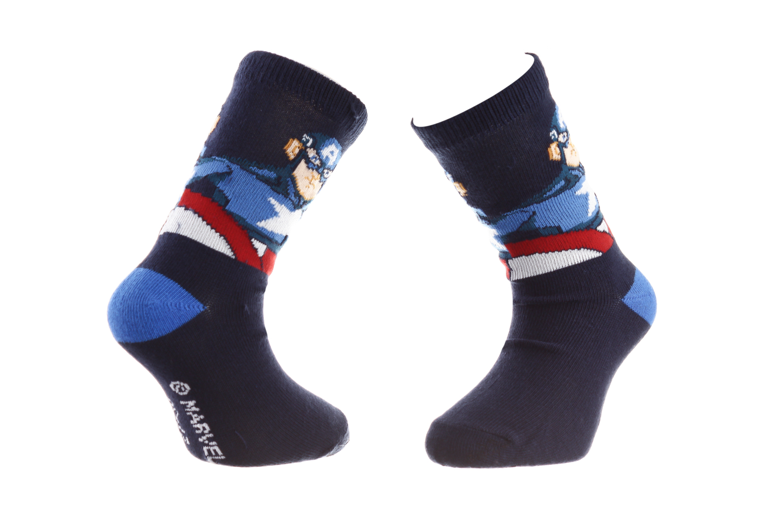 Шкарпетки дитячі Marvel Captain America 83891648-7 23-26 сині