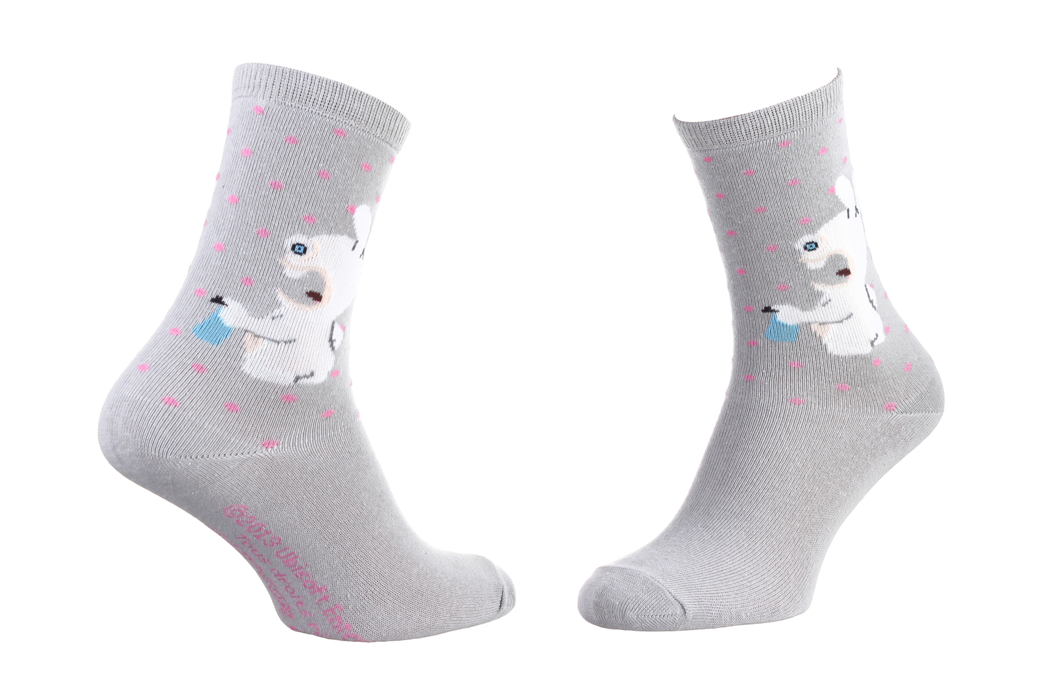 Шкарпетки дитячі Hello Kitty Lapin De Dos 13849251-6 35 - 41 сірі