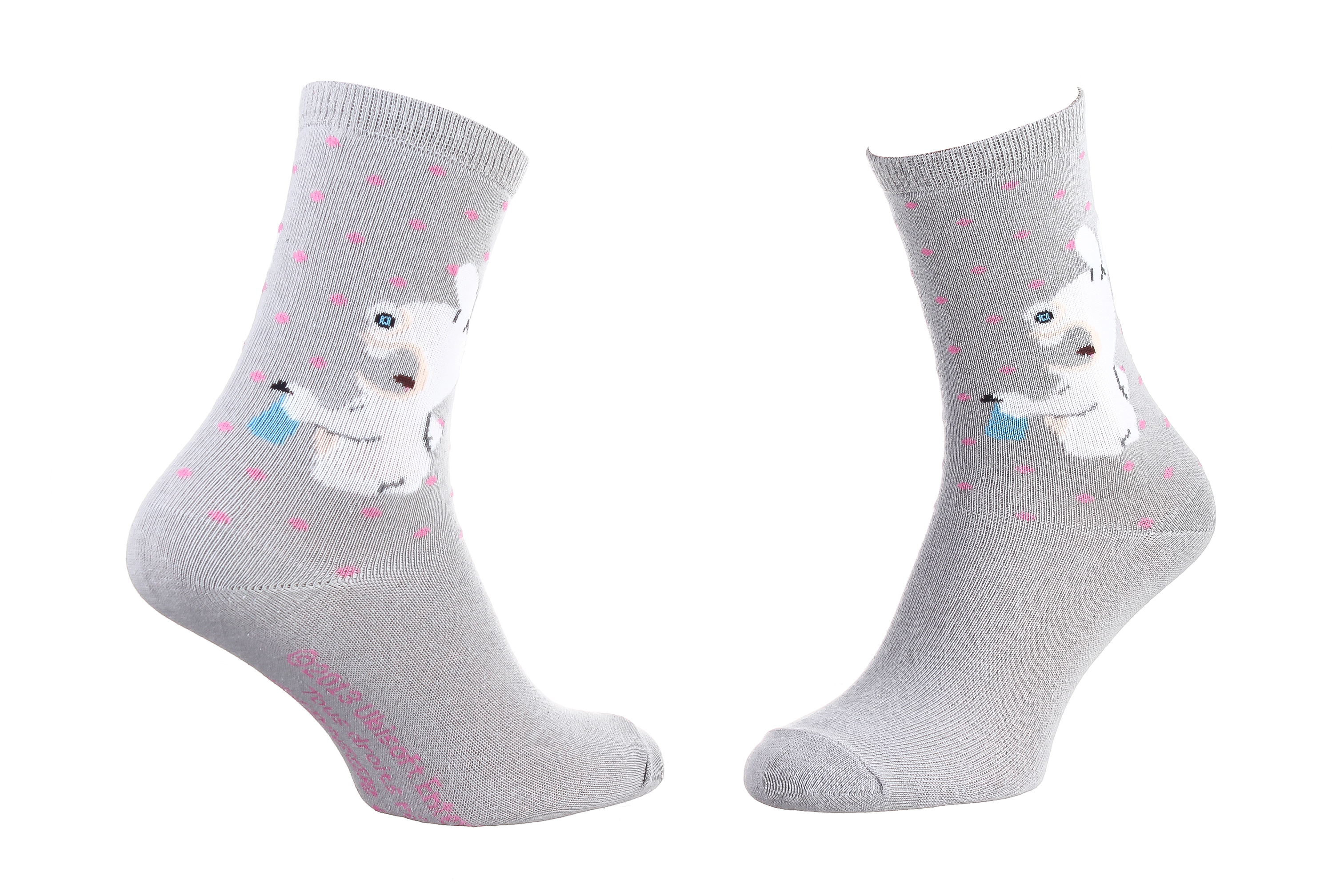 Шкарпетки дитячі Hello Kitty Lapin De Dos 13849251-6 35 - 41 сірі фото1