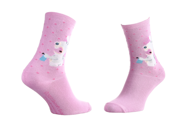 Шкарпетки дитячі Hello Kitty Lapin De Dos 13849251-5 35 - 41 темно-рожеві фото