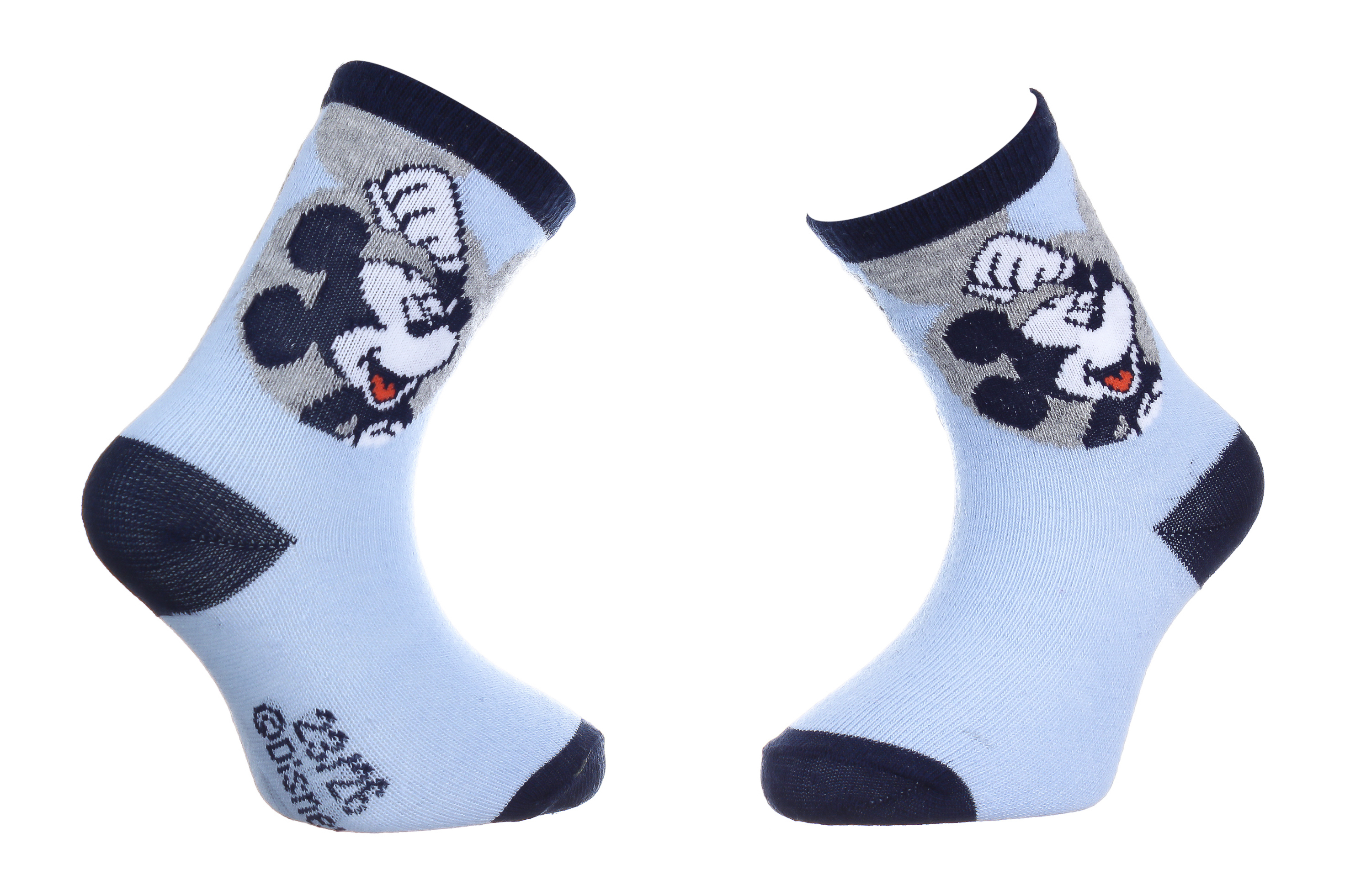 Шкарпетки дитячі Disney Mickey Vainqueur 43891247-1 19-22 світло-блакитні фото1
