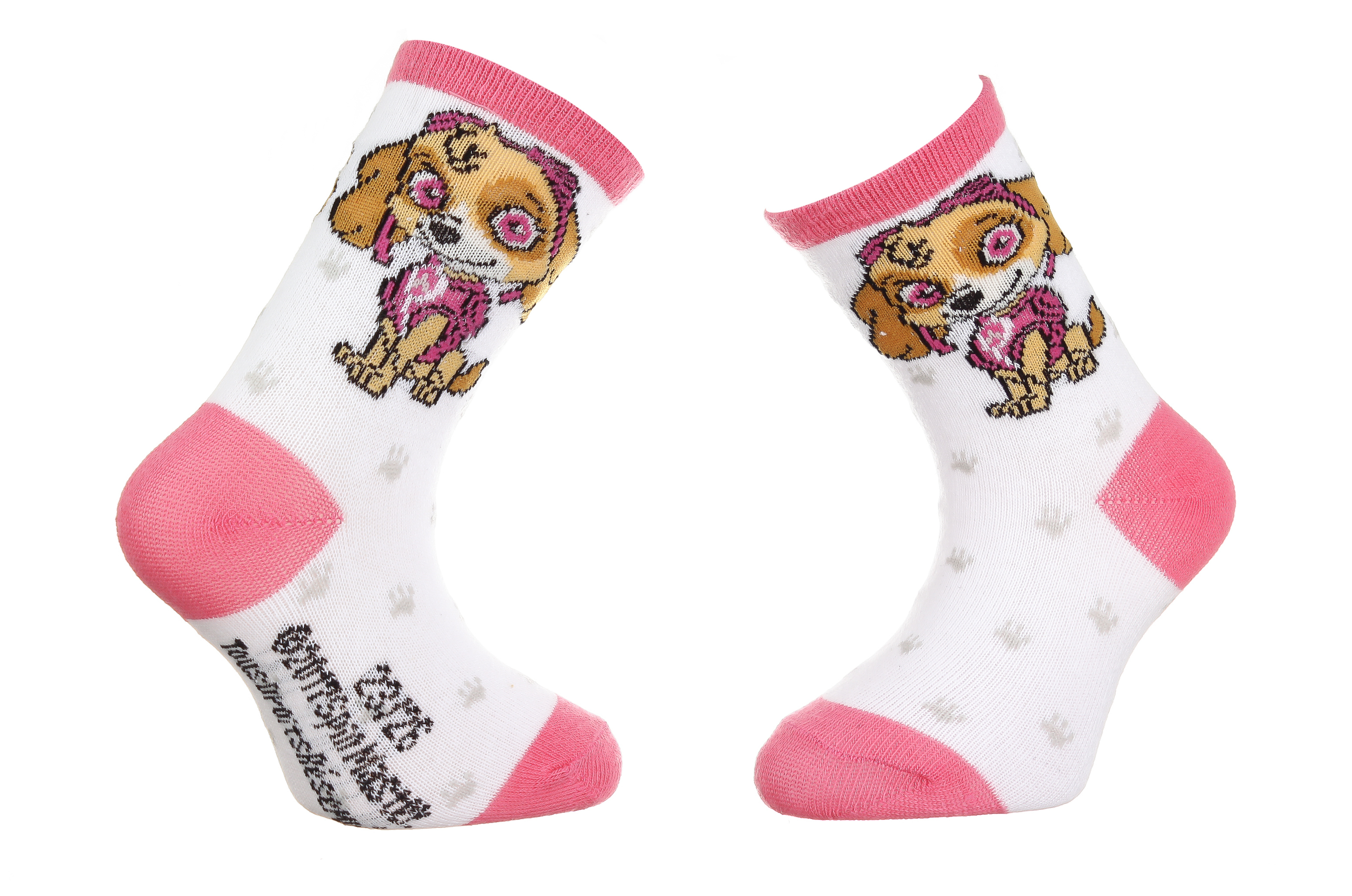 Шкарпетки дитячі Paw Patrol Stella 43891347-8 19-22 білі фото1