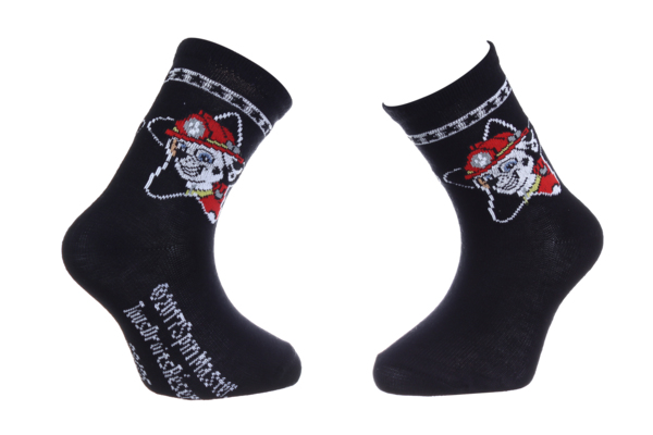 Шкарпетки дитячі Paw Patrol Tete Marcus Dans Etoile 43890847-4 19-22 чорні фото