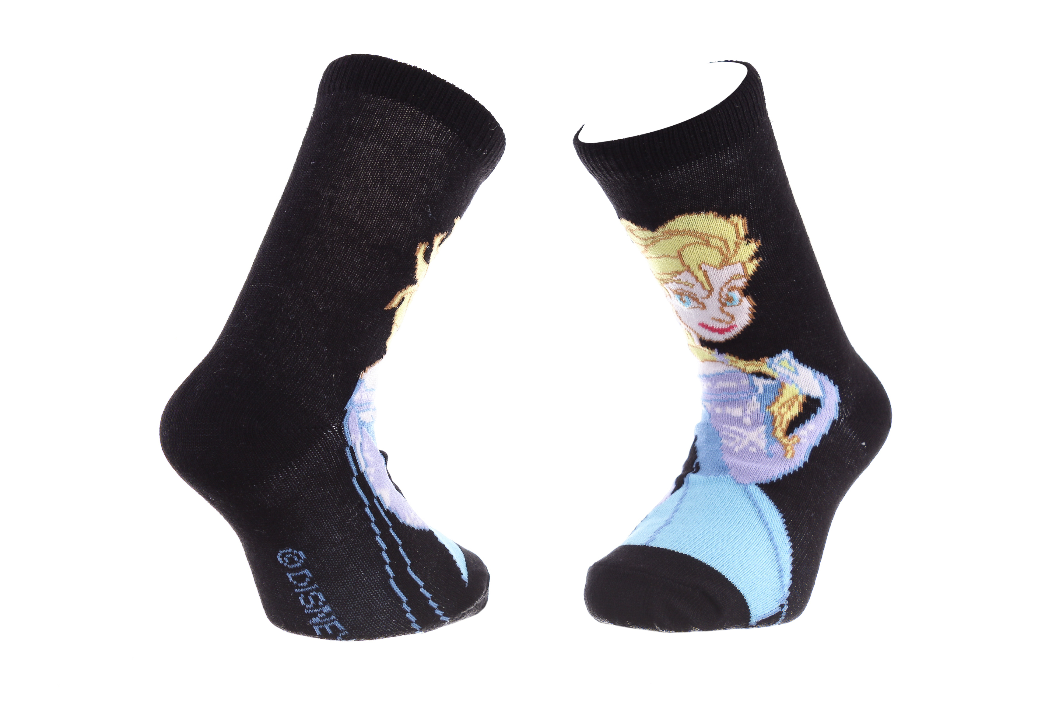 Носки детские Disney Princess Elsa Sur Tige Et Pied 83841644-7 31-34 черные фото1