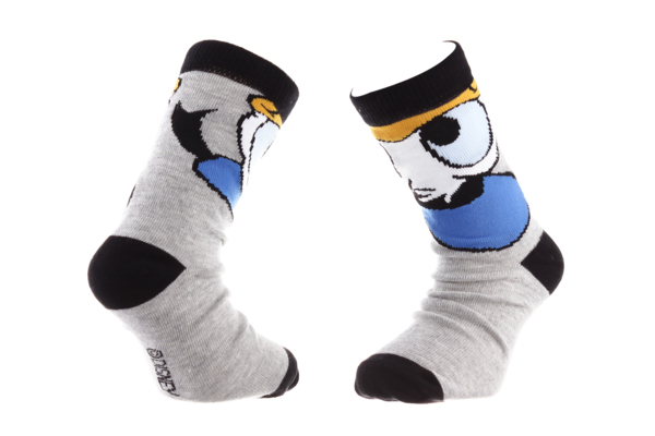 Шкарпетки дитячі Disney Mickey Goofy 83153631-4 31-35 червоні фото