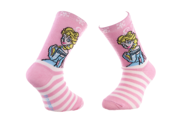 Шкарпетки дитячі Disney Princess Tete Elsa 83841644-6 31-34 рожеві фото