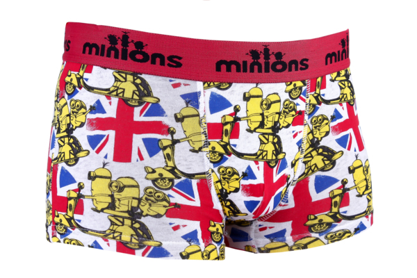 Труси-боксери для хлопчиків Minions Rouge - Scooter 30890253-2 6-8 сірі фото