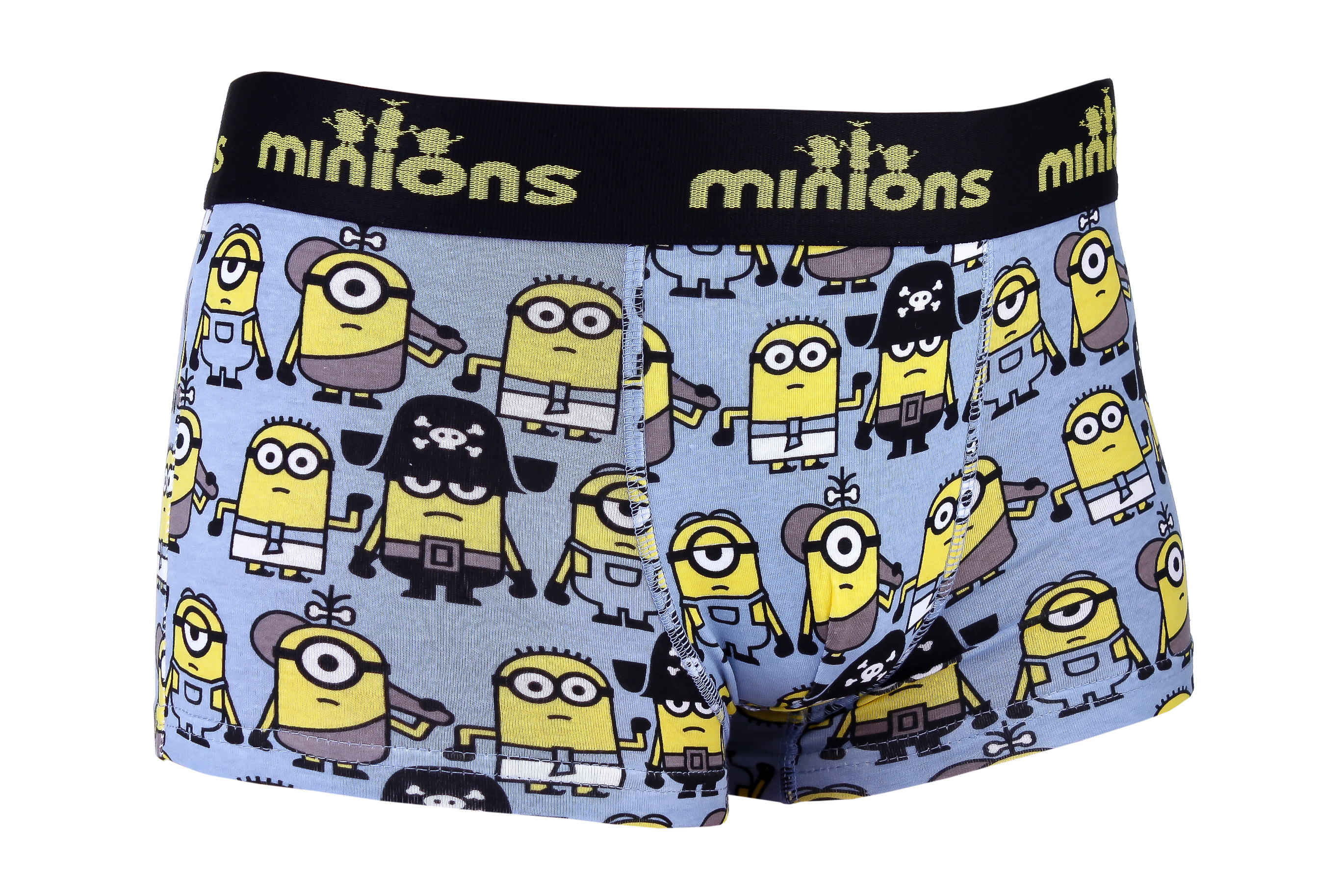 Труси-боксери для хлопчиків Minions Noir - Pirate Prehistoire 30890253-3 6-8 блакитні фото1