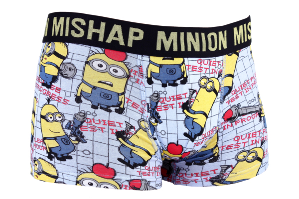 Труси-боксери для хлопчиків Minions 30890634-1 6-8 блакитні фото