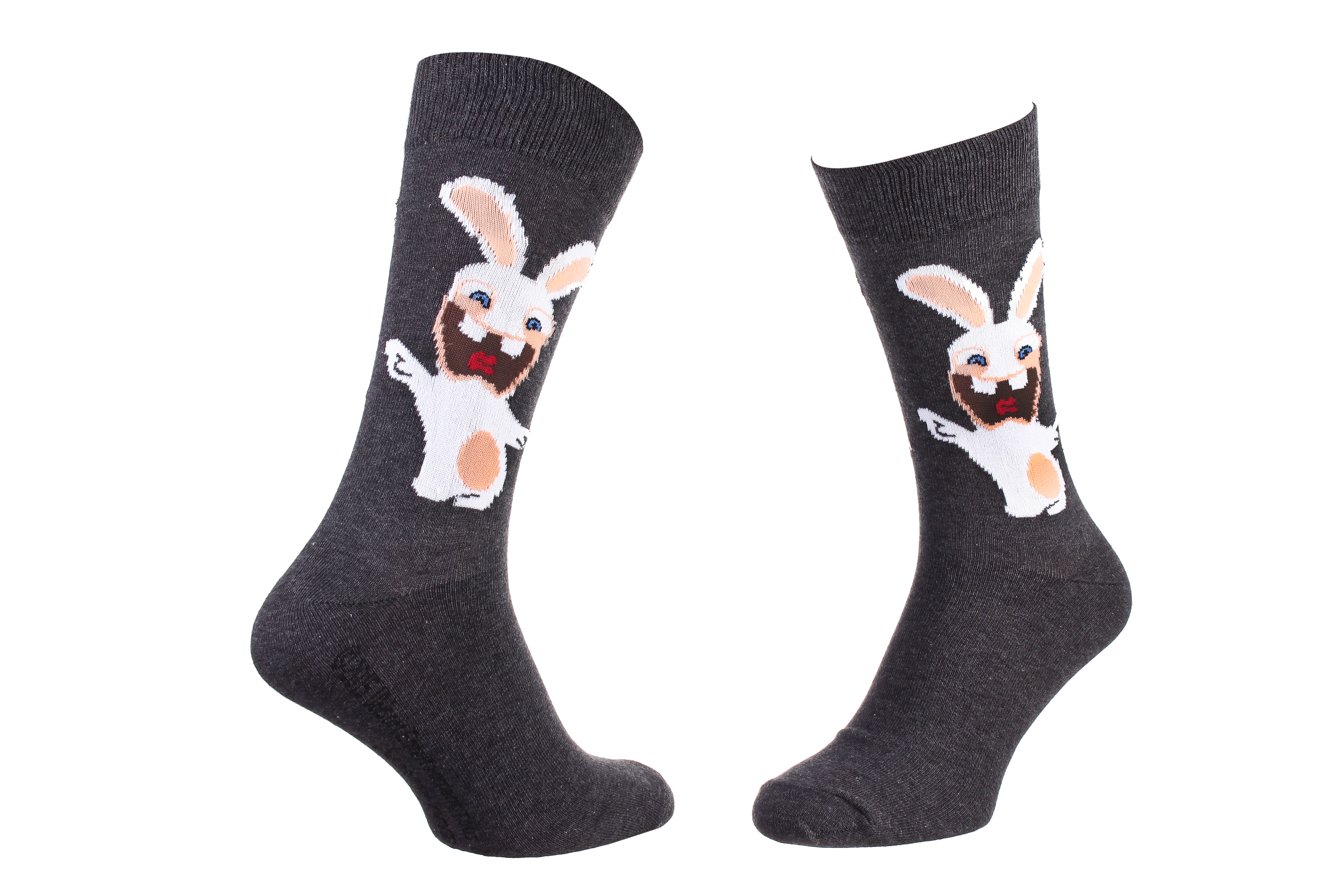 Шкарпетки дитячі Lapins Cretins Lapin Bras Ouvert 93153261-2 43-46 світло-сірі фото1
