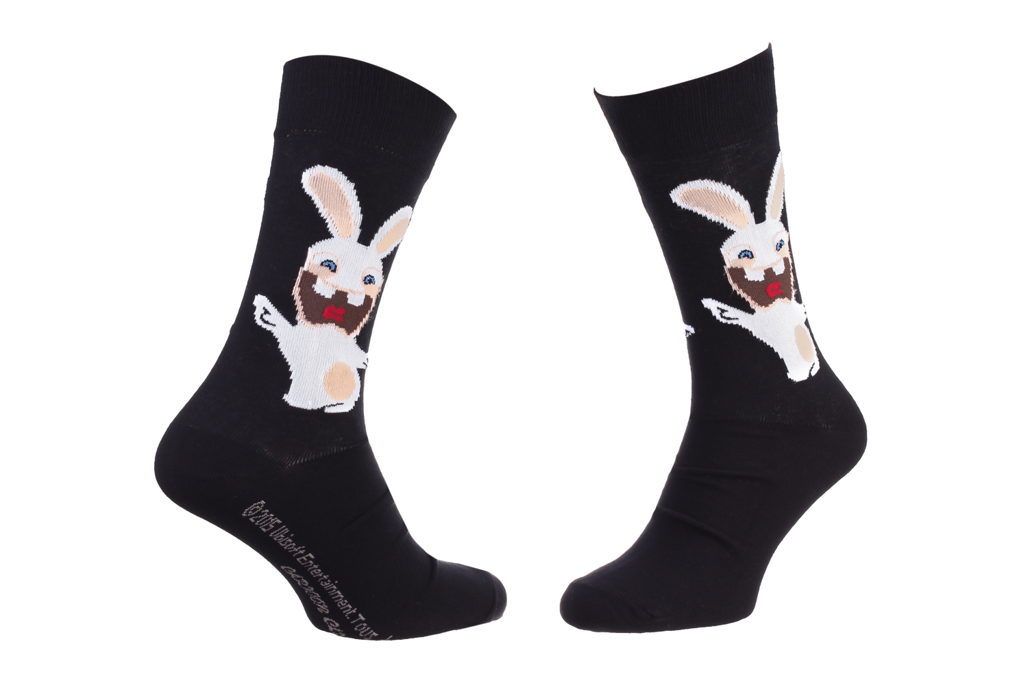 Шкарпетки дитячі Lapins Cretins Lapin Bras Ouvert 93153261-1 43-46 чорні