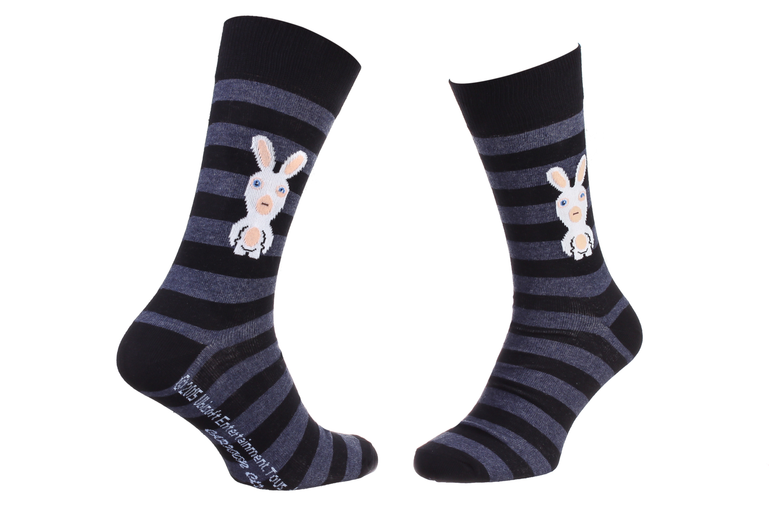 Шкарпетки дитячі Lapins Cretins Lapin Et Rayures 93153261-4 39-42 чорні