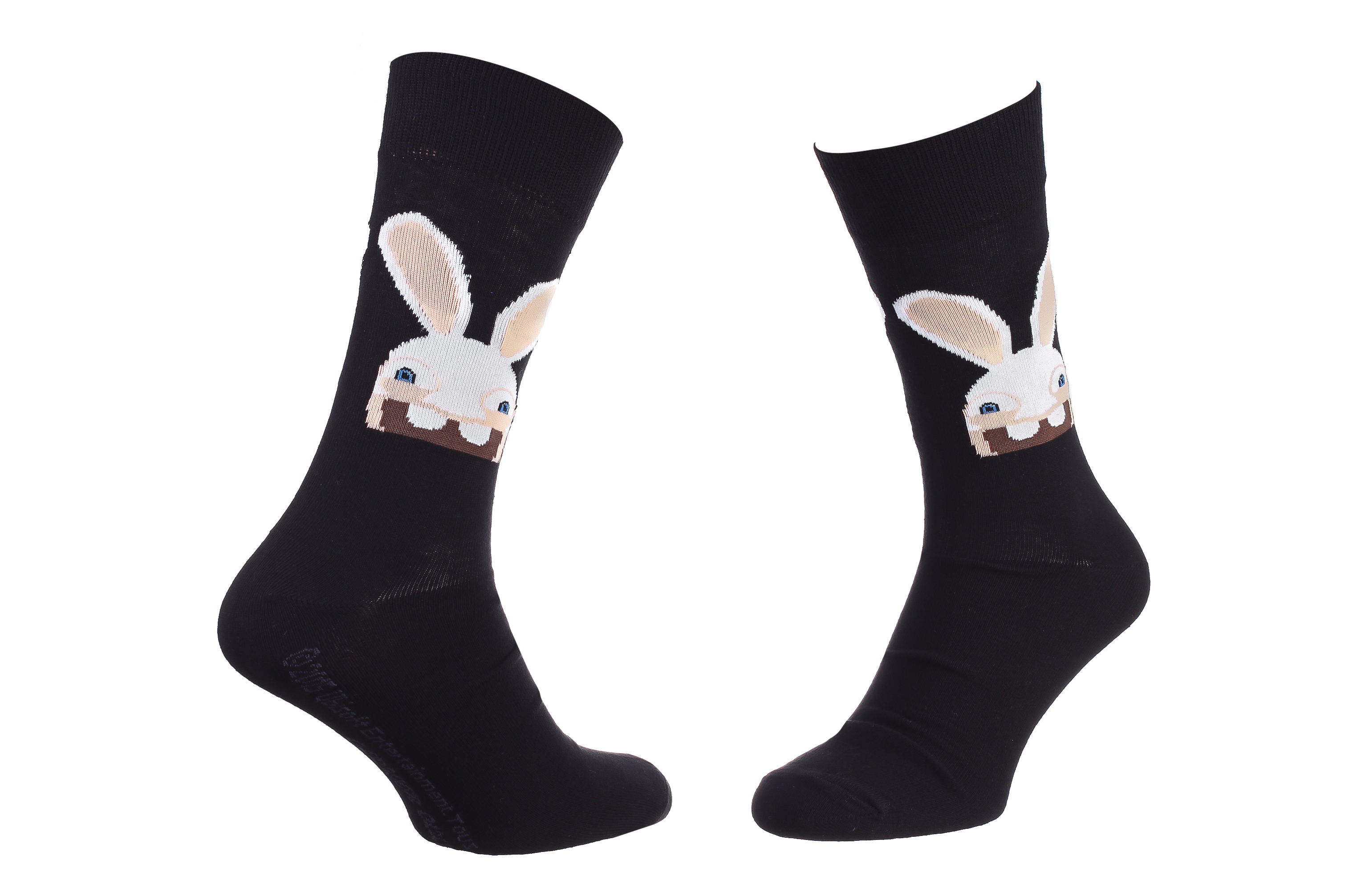 Шкарпетки дитячі Lapins Cretins Tete Lapin 93153261-5 39-42 чорні фото1