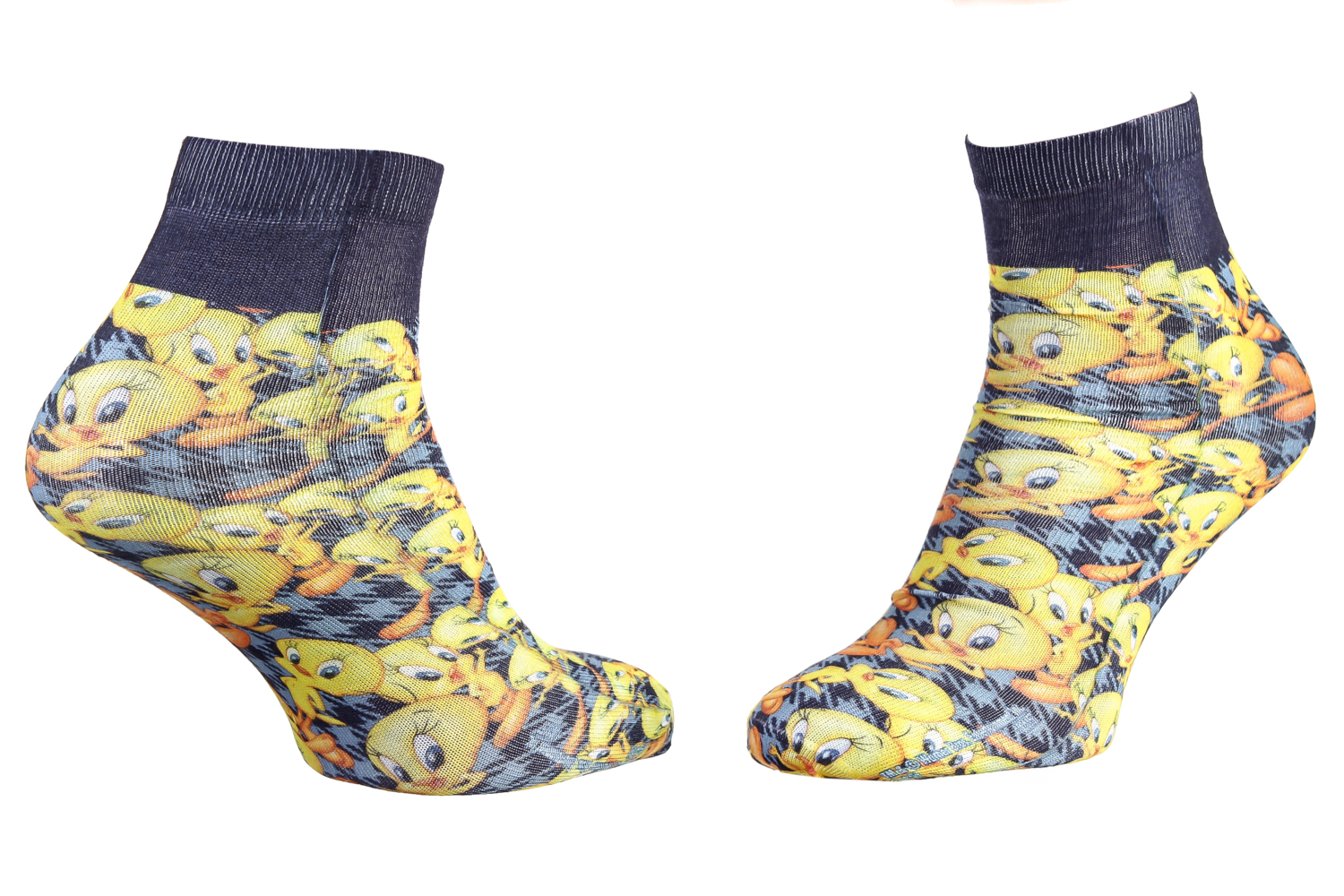 Шкарпетки дитячі Lapins Cretins Fond Pied De Poule 17890935-3 36-41 зелено-блакитні