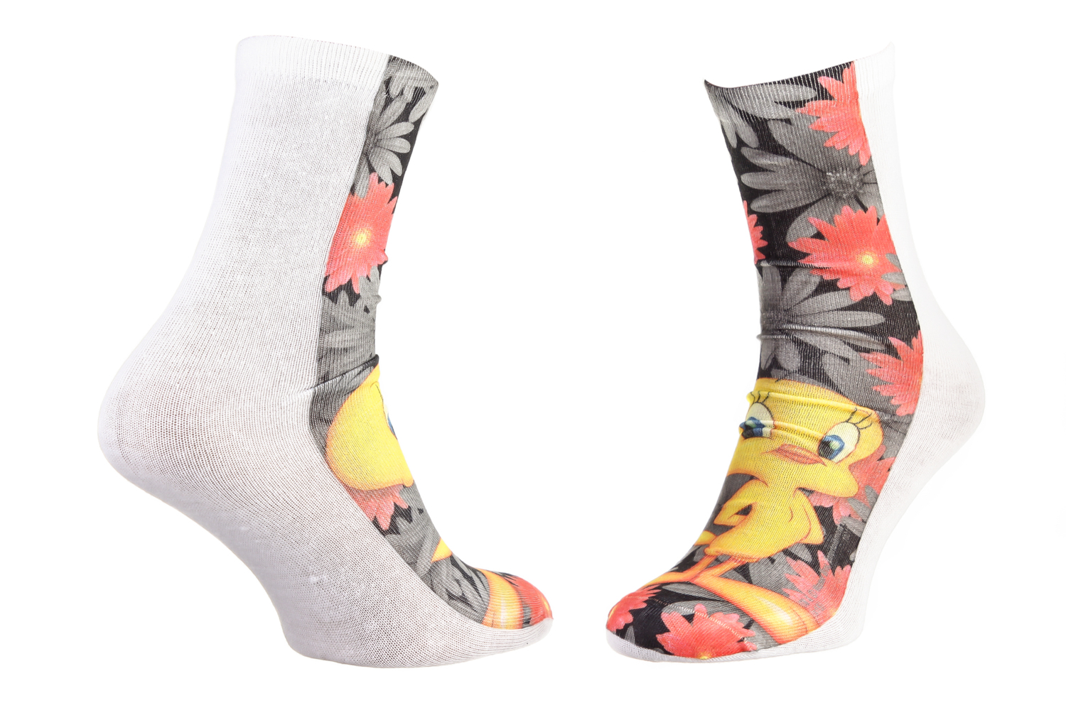Шкарпетки дитячі Lapins Cretins Tweety + Fleur 17890935-1 36-41 чорні