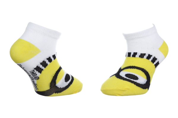 Шкарпетки дитячі Minions Yeux A L Endroit 83890147-1 31-34 білі фото