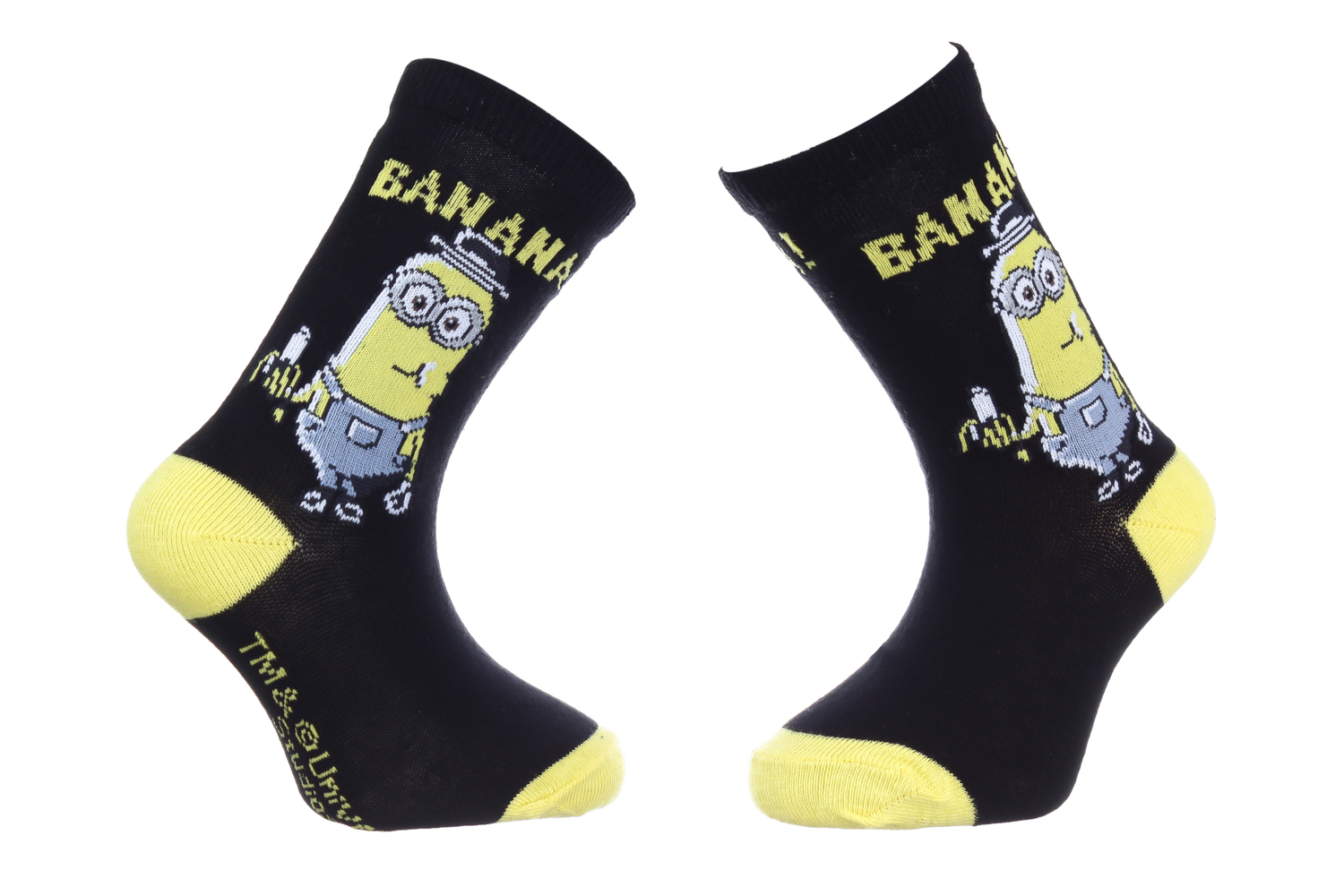 Шкарпетки дитячі Minions Et Banana 37014-3 27-30 чорні