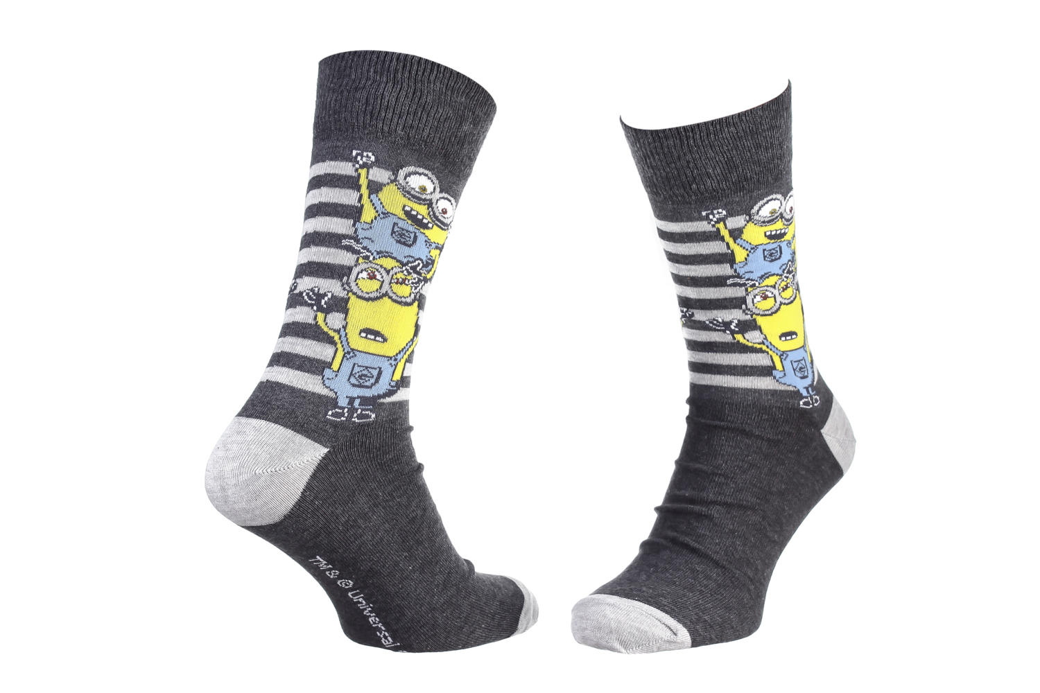 Шкарпетки дитячі Minions Groupe 93154967-4 39-42 темно-сірі