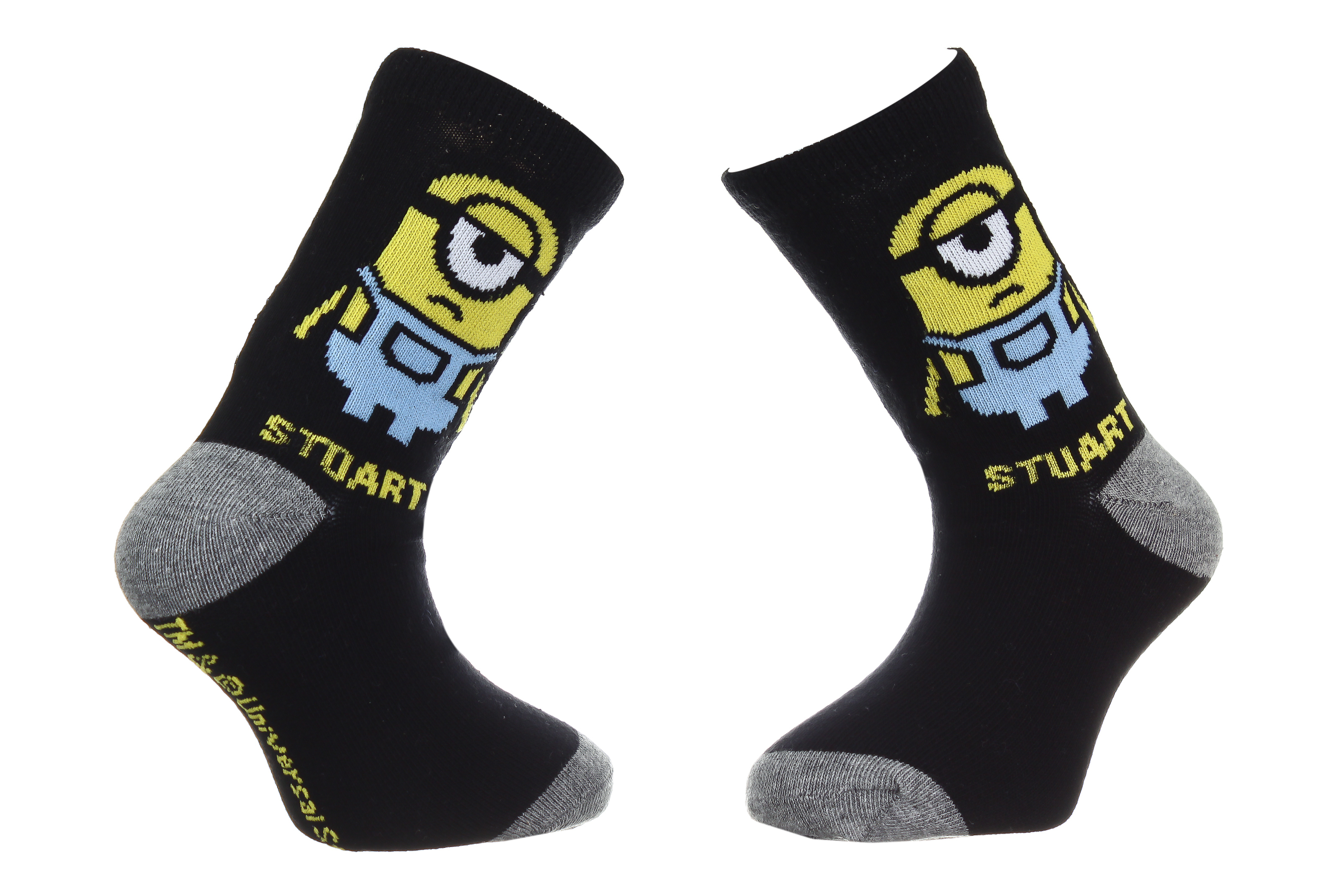 Шкарпетки дитячі Minions Stuart 35124-1 31-34 рожеві фото1