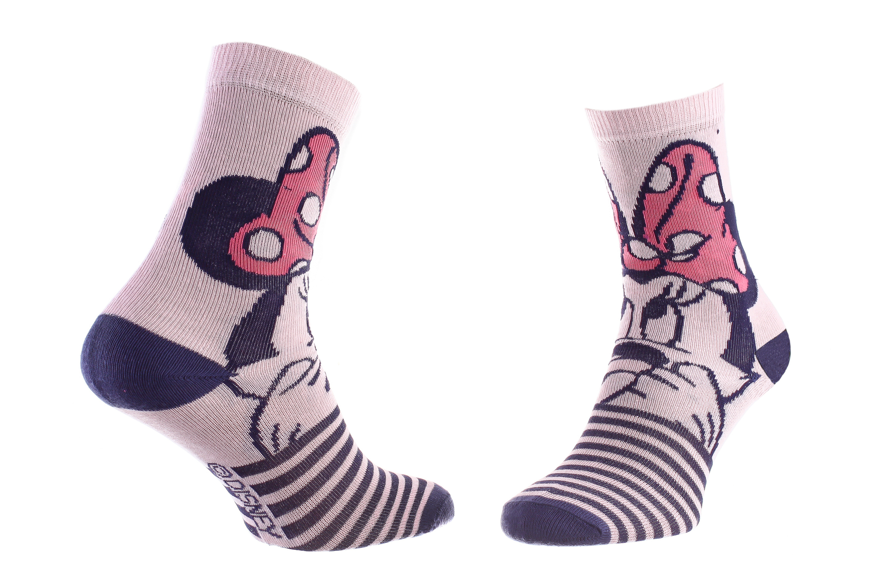 Шкарпетки дитячі Disney Minnie Tire Langue 83153531-7 31-35 світло-сірі фото1