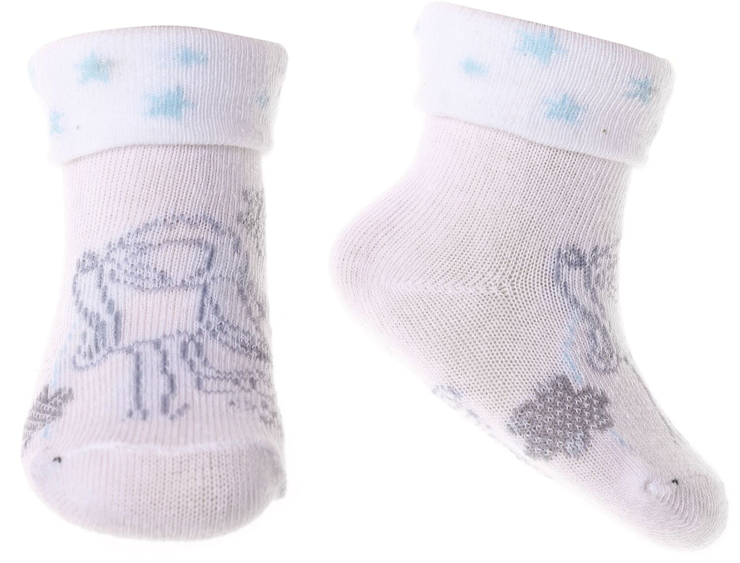 Шкарпетки дитячі Disney Minnie Pan Pan 43891664-4 6 -12 білі/сірі