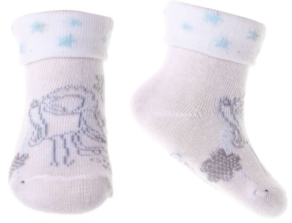 Шкарпетки дитячі Disney Minnie Pan Pan 43891664-4 6 -12 білі/сірі фото