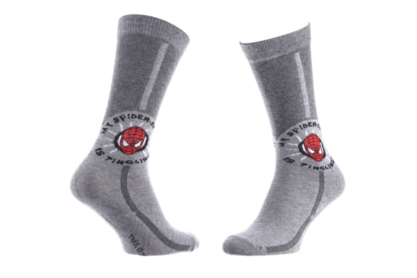 Шкарпетки дитячі Spider Man Spider Tisse Sa Toile 63051381-2 31-35 темно-сині фото