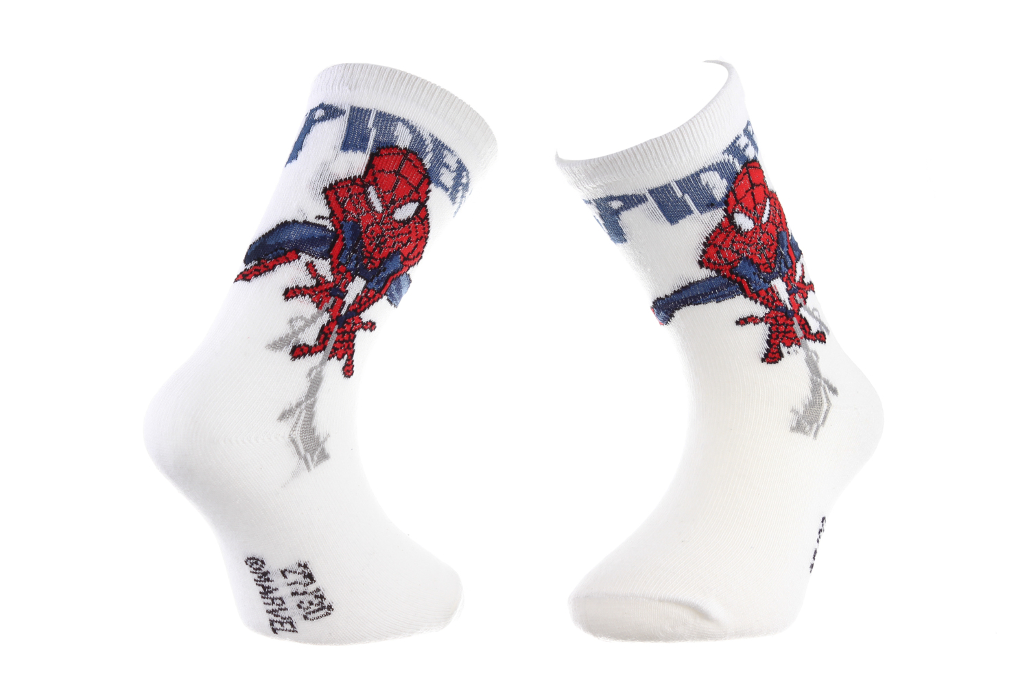 Шкарпетки дитячі Spider Man Spiderman Entier 83892247-1 23-26 білі