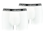 Набор трусов-боксеров мужских Head Basic Boxer 2P 701202741-013 M 2 шт белые фото 