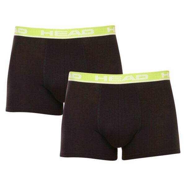 

Набор трусов-боксеров мужских Head Basic Boxer 2P 701202741-019 M 2 шт светло-зеленые/черные