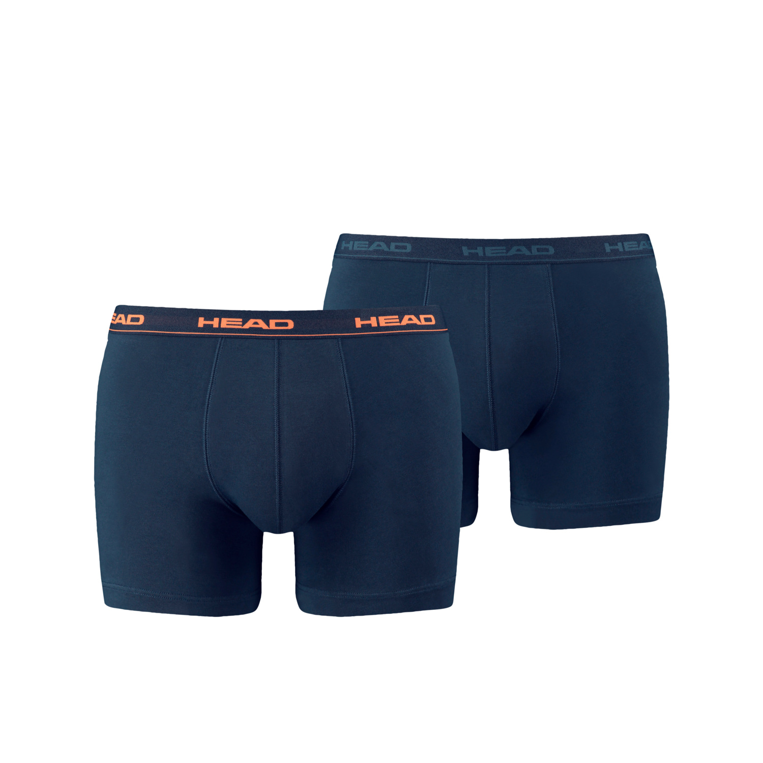 Набор трусов-боксеров мужских Head Basic Boxer 2P 841001001-493 S 2 шт темно-синие