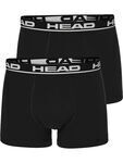 Набор трусов-боксеров мужских Head Basic Boxer 2P 701202741-005 XL 2 шт черные фото 1