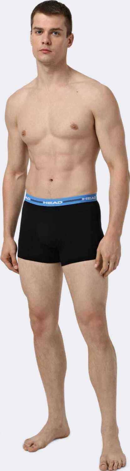 

Набор трусов-боксеров мужских Head Men Elastic Boxer 2P 701234928-002 M 2 шт черные/синие