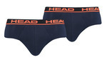 Набор трусов-брифов Head Boxer Brief 2P 100001753-003 L 2 шт синие/оранжевые