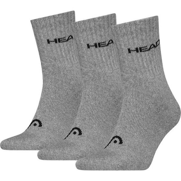 Набор носков Head Elements All Sports Short Crew 3P 701229009-004 43-46 3 шт серые