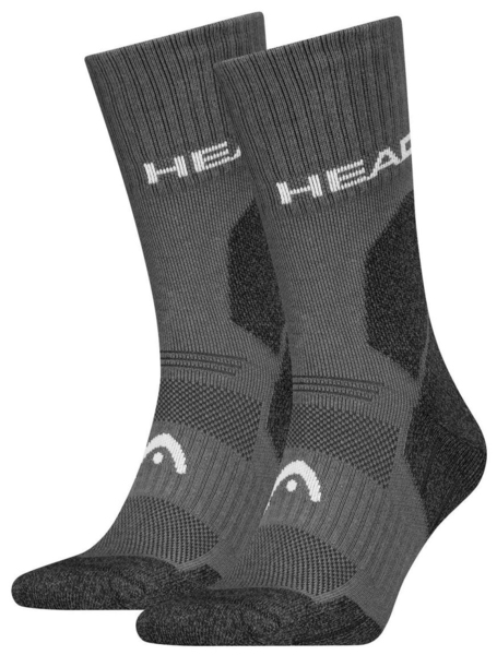 

Набор носков Head Hiking All Climates Crew 2P 701229024-002 43-46 2 шт серые
