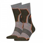 Набор носков Head Hiking Crew 2P 701219910-001 35-38 2 шт серые/зеленые фото1