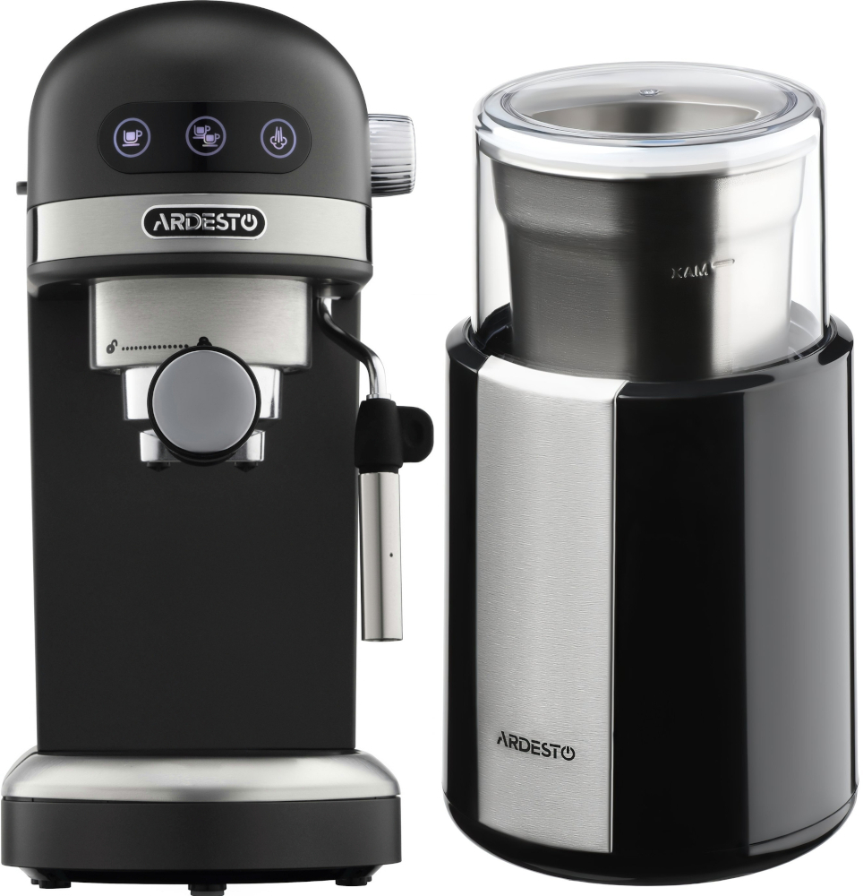 Комплект Кофеварка ARDESTO YCM-E1502 + Кофемолка ARDESTO WCG-8301 фото 1