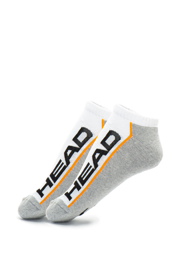 Набор носков Head Stripe Quarter 2P 781008001-062 35-38 2 шт белые/серые фото1