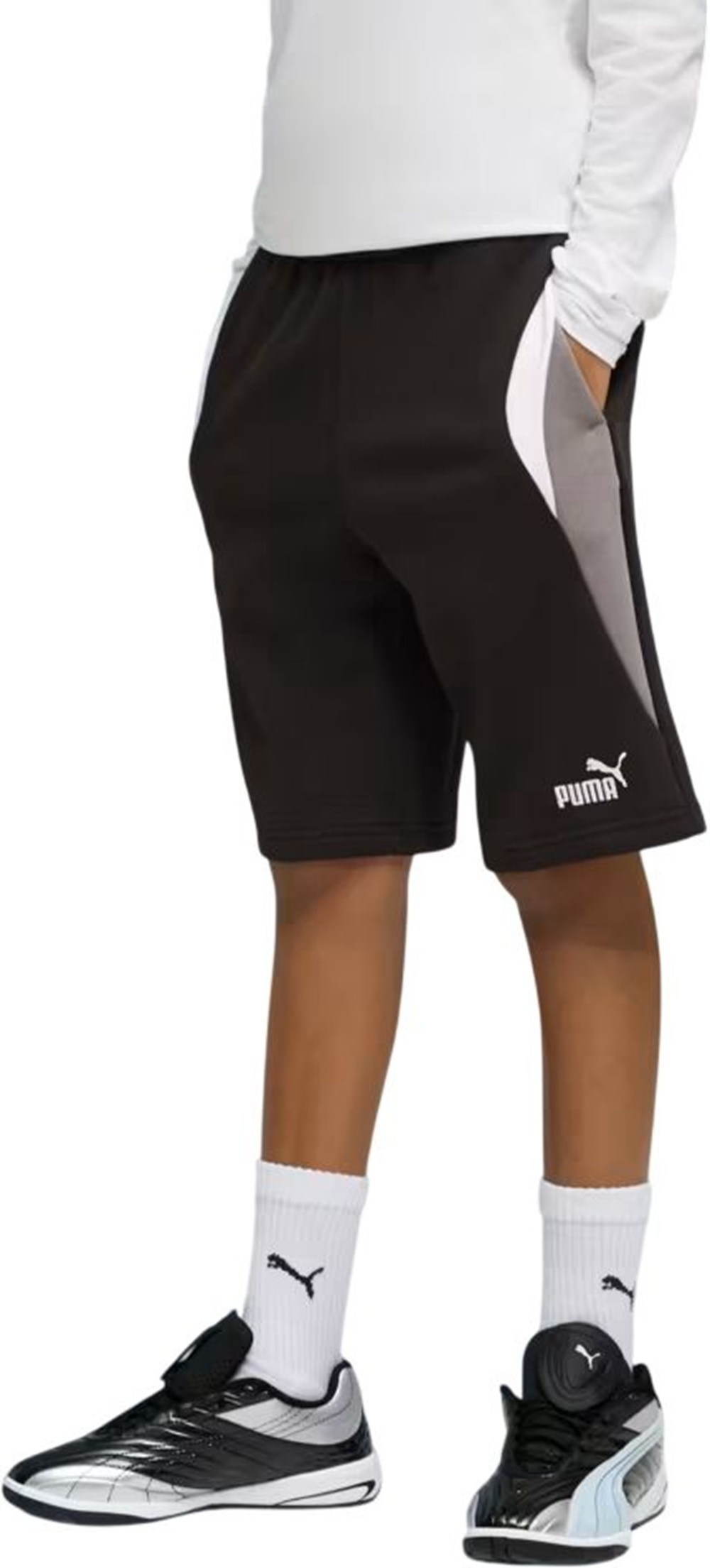 Шорти для хлопчиків Puma Essentials Block 692515-01 140 чорніфото1
