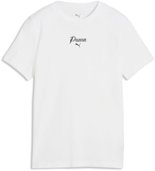 Футболка для дівчаток Puma Essentials Graphics 692542-02 128 білафото