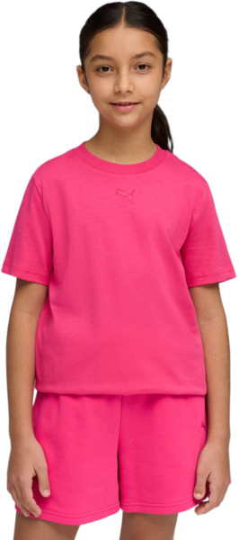Футболка для дівчаток Puma Essentials Foundation 692972-59 128 рожевафото