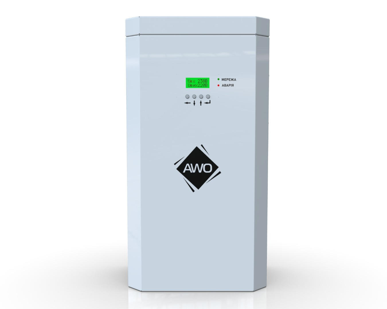 Стабилизатор напряжения AWATTOM New Silver - 4.4кВт, 1ф (NEWSILVER-4.4KWT) фото 1