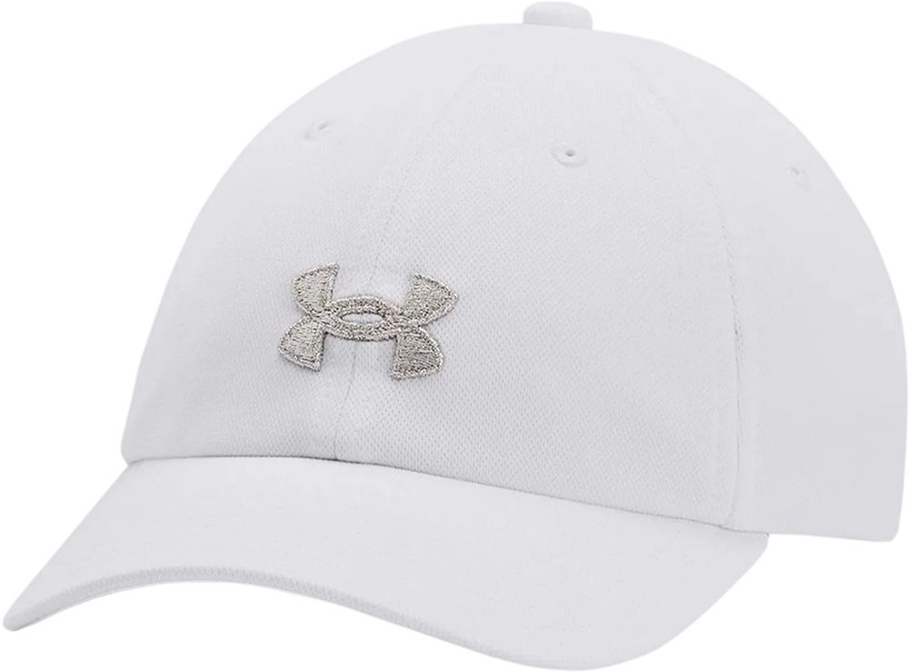 Кепка дитяча Under Armour Girl's Blitzing Adj 1376714-100 біла фото1