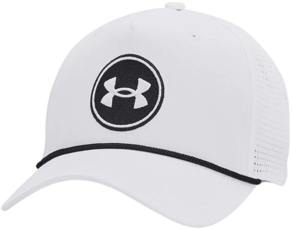 Кепка чоловіча Under Armour M Driver Snapback 1383484-100 біла фото